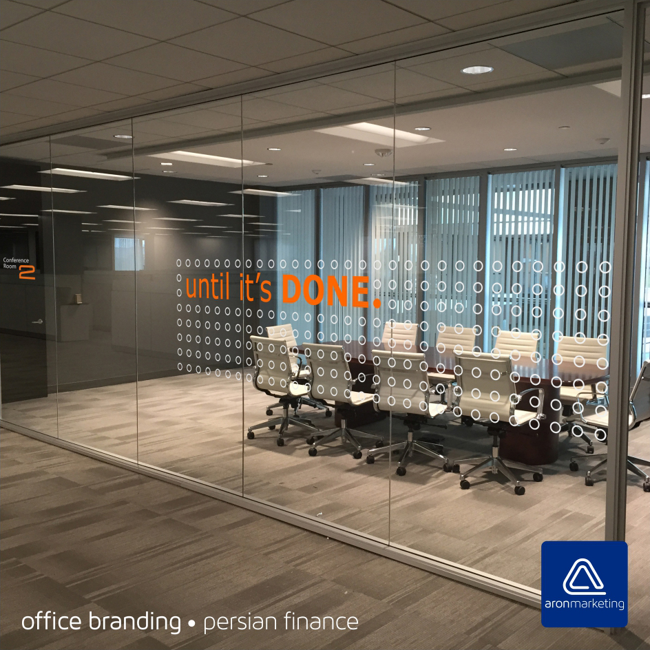 آفیس برندینگ Office Branding Aron Marketing